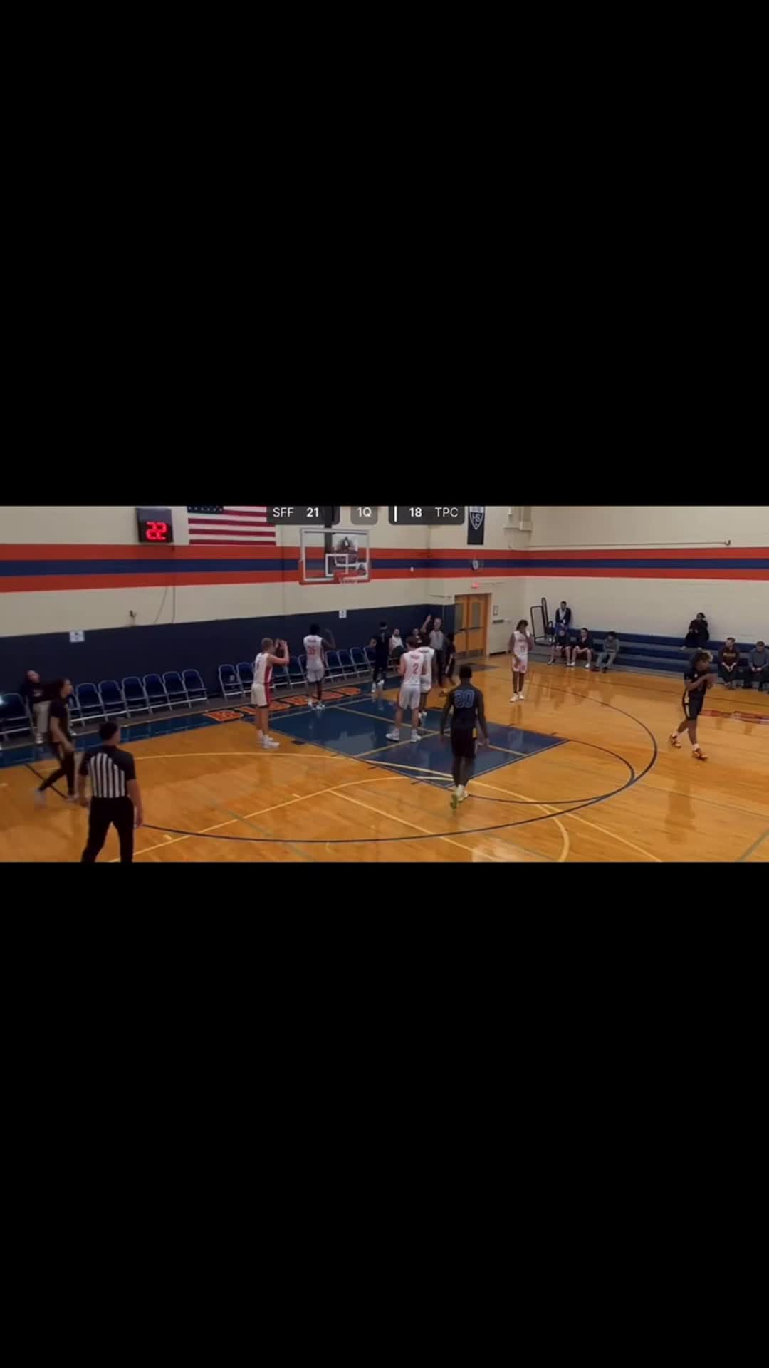 Landyn Colyer #1 6'6 G/SF SFA Academy vs Terror Prep