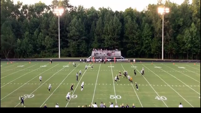 #8 Faakhir Hill 5'9" 159 lbs. 46 yard reception vs. Saint Francis. This kid can flat out fly and holds a 3.8 GPA