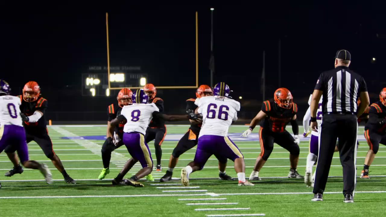 TD pass Enriquez to Cerda