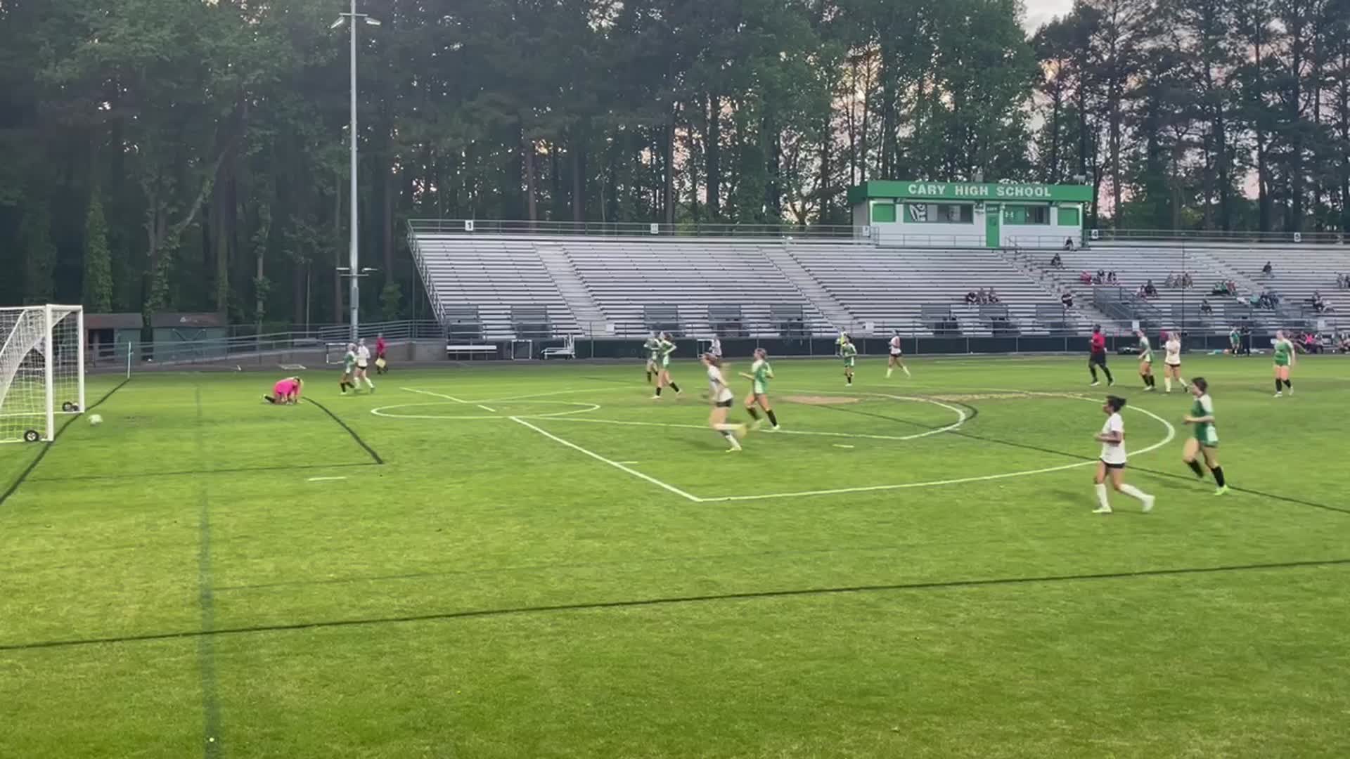 Lindsey Goal with Assist by Emily!
