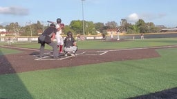 Carlsbad versus JSerra 2025 Boras Tournament, Ben Lopez, closing pitcher strike out