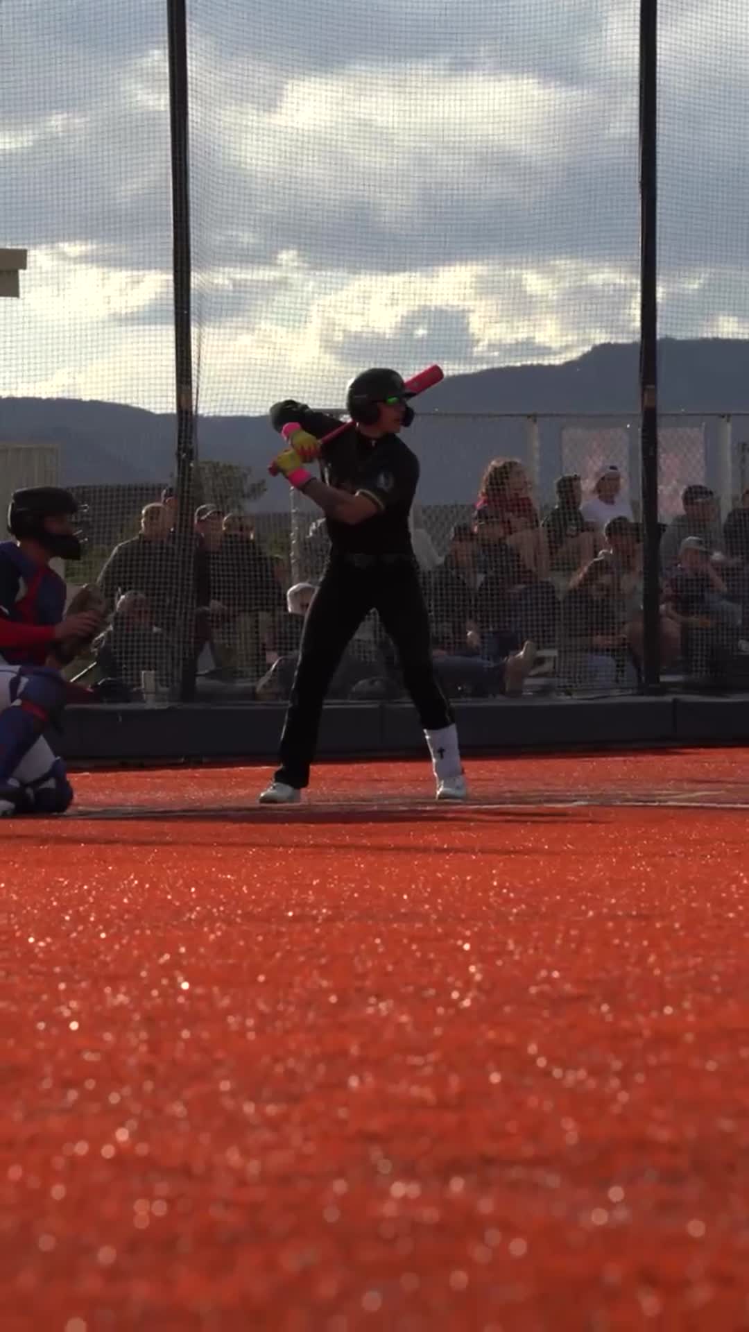 Set up to see a pitch , saw a knuckle ball, was back balanced and patient . Saw it well and was able to hit it solid and went about 400 ft