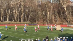 April 9, 2025 v. Goshen (13-9 loss). Evan Chan takeaway, Liam Creeden assist to Tyler Mackay's goal.