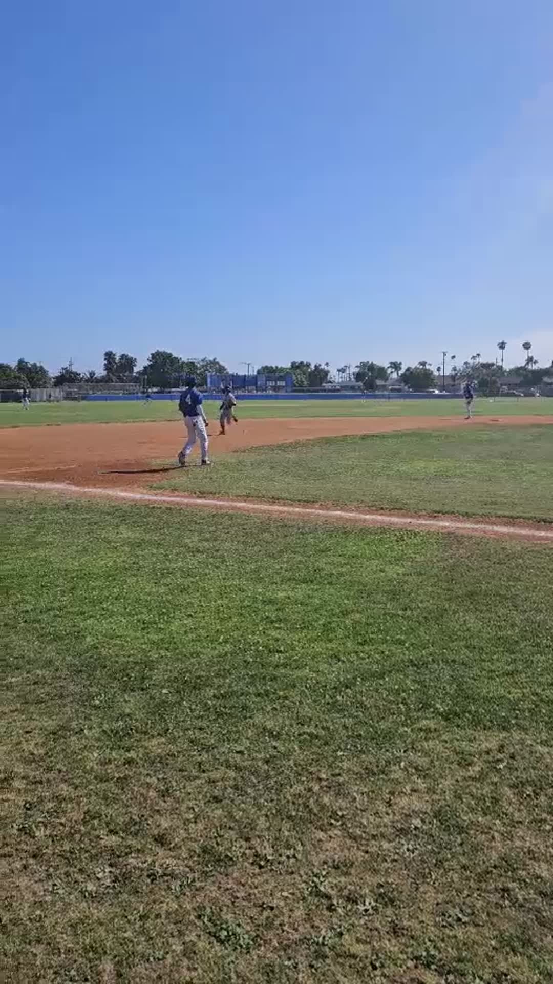 Run scored from 1st on a double