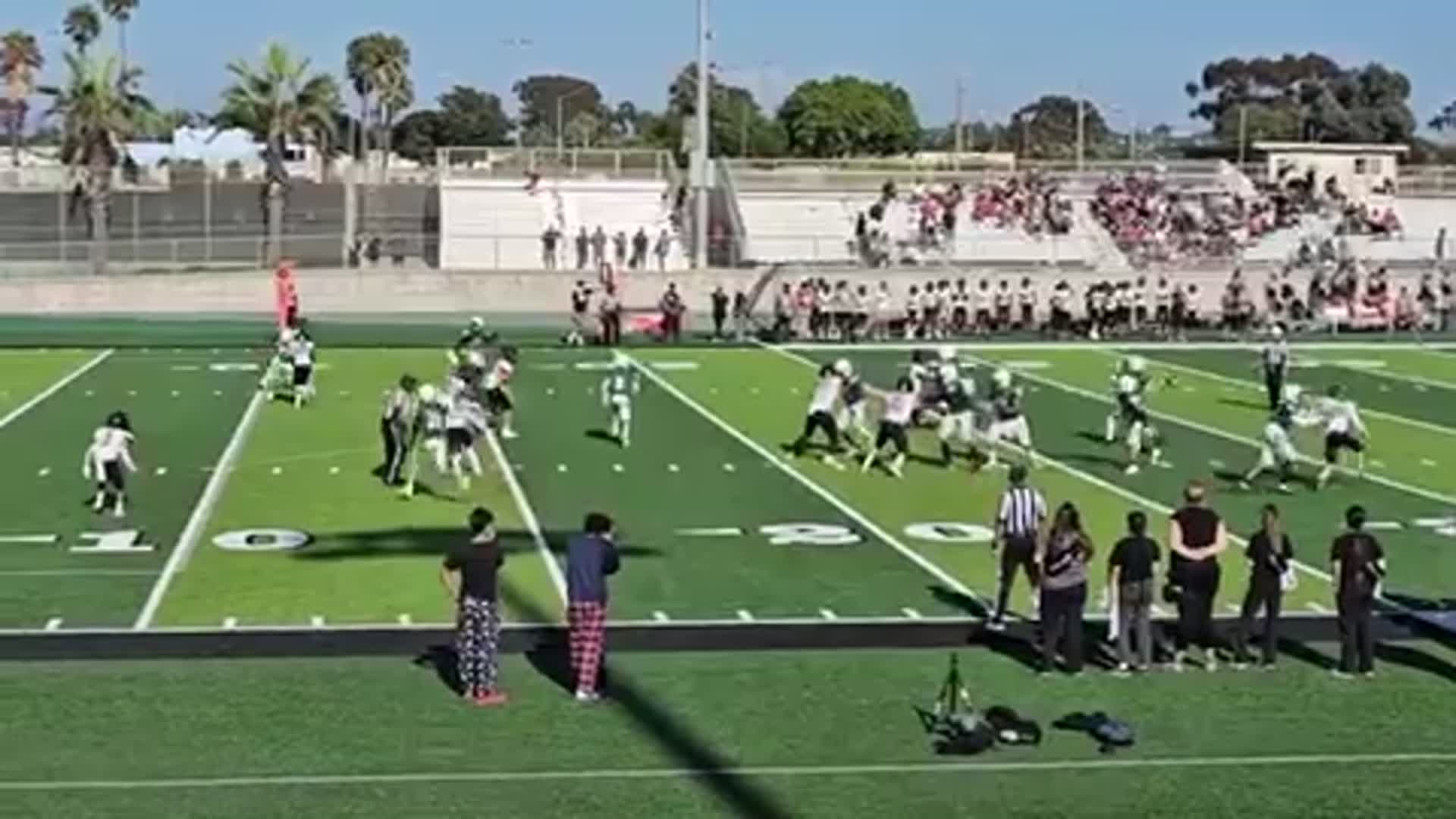 Touchdown pass against SFCHS