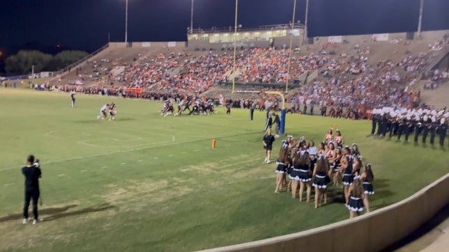 Touchdown against Catholic Baton Rouge on 9/5/25
