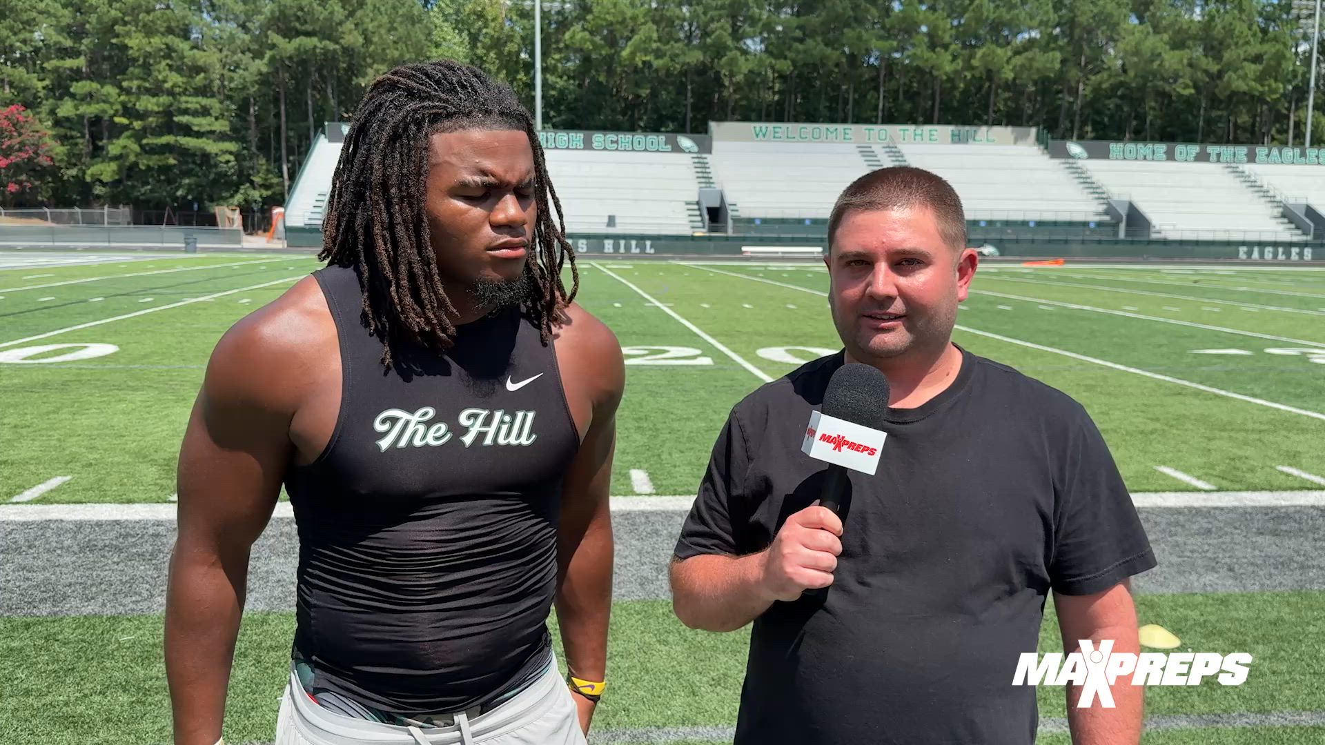 Collins Hill DL Deuce Geralds talks MaxPreps Game of the Week against Grayson, LSU commitment