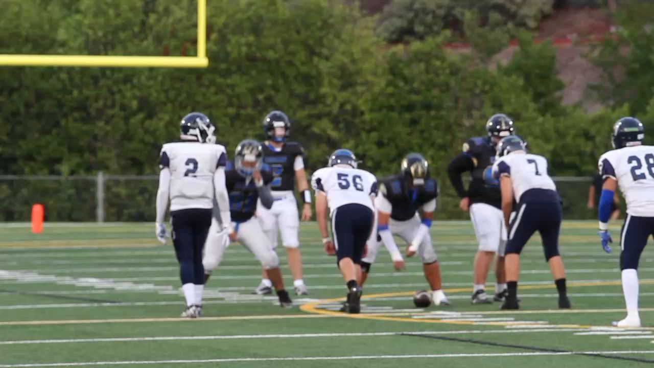 Devin to Zaedik for a touchdown vs PAL