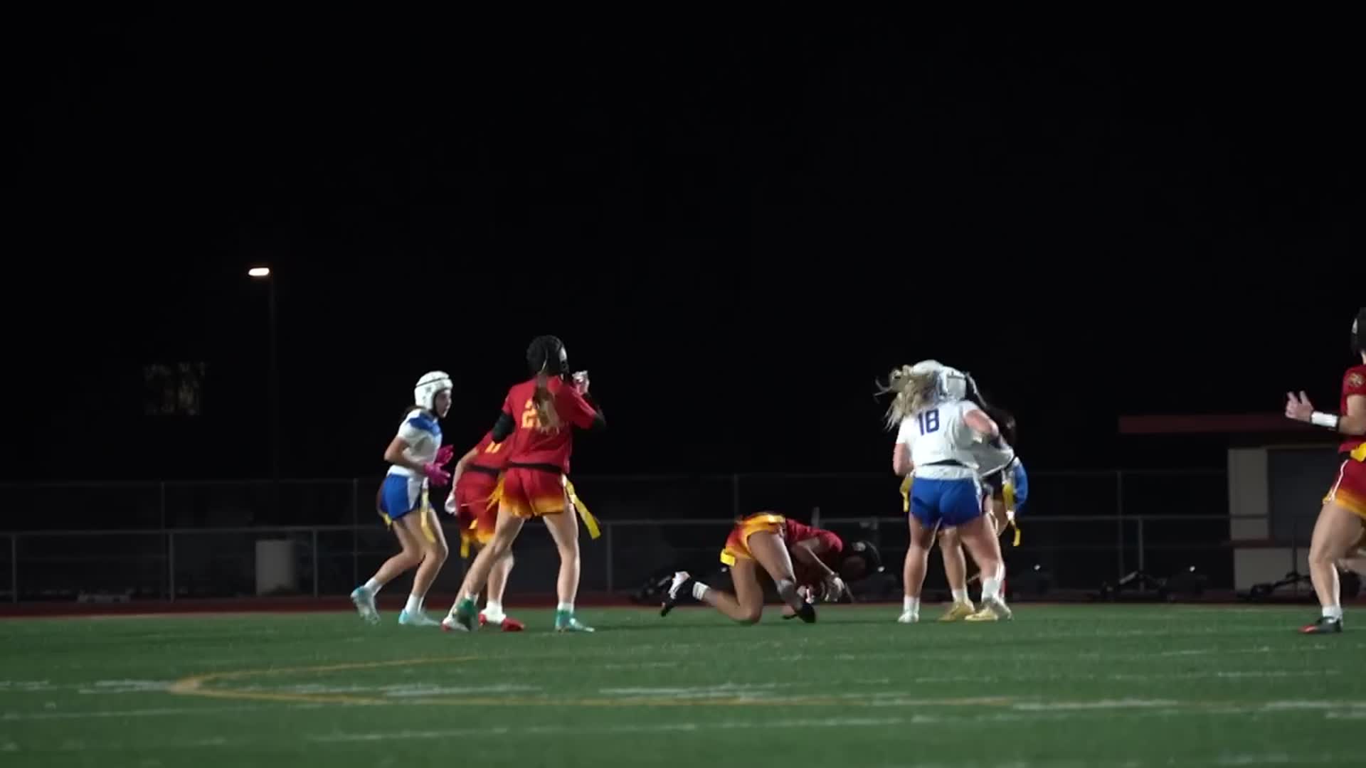 Elenoa Malu varsity film against Heritage November 12, 2024 neutral playoff