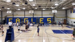 4/9/2024 Varsity Boys Volleyball - Hill @ Oak Grove (Oak Grove wins 3-0)