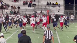 Brandon's fumble recovery vs St. Pius X- St. Matthias Academy on 10/20/23
