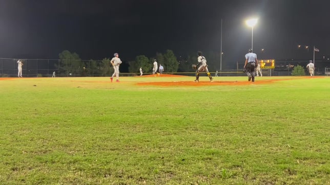 Drive at 2nd for 3rd out.
