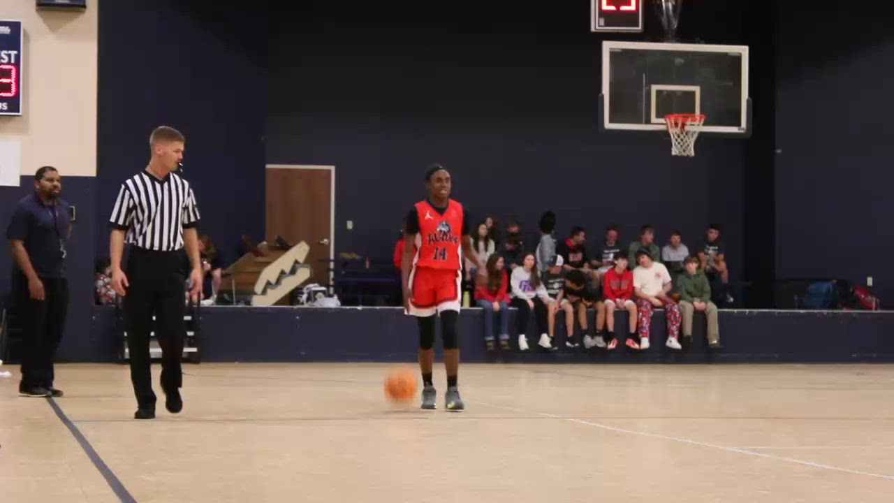 BBCA Lady Wolves 25 vs. Trinity Christian 50 Game 9: 2025-2026