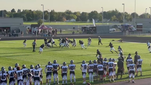 Finished the game with 124 yards rushing.