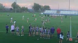 Lauren Culebro's 1st interception of the game vs. Arvada West High School - 8/28/2025