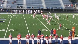 Anthony Georgealas runs for a 25 yard touchdown