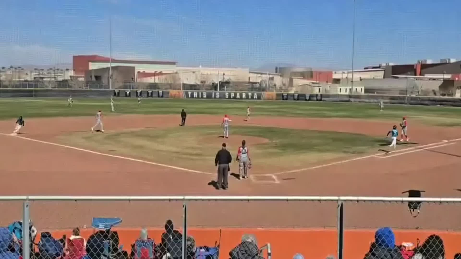 #2 Bubba Urenda (LCHS Dawgs) Playing Defense @ Shortstop