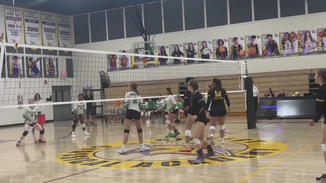 GCA win. Mackenzie serving last 3 points