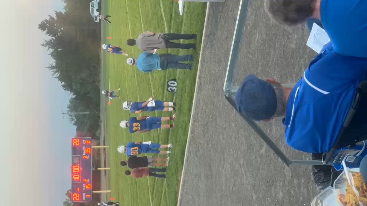 70 yard touchdown