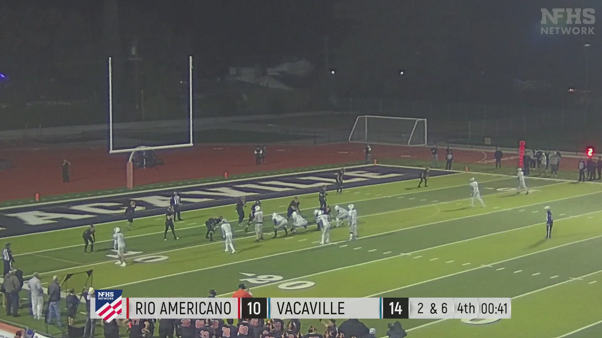 Rio Americano TD to beat Vacaville