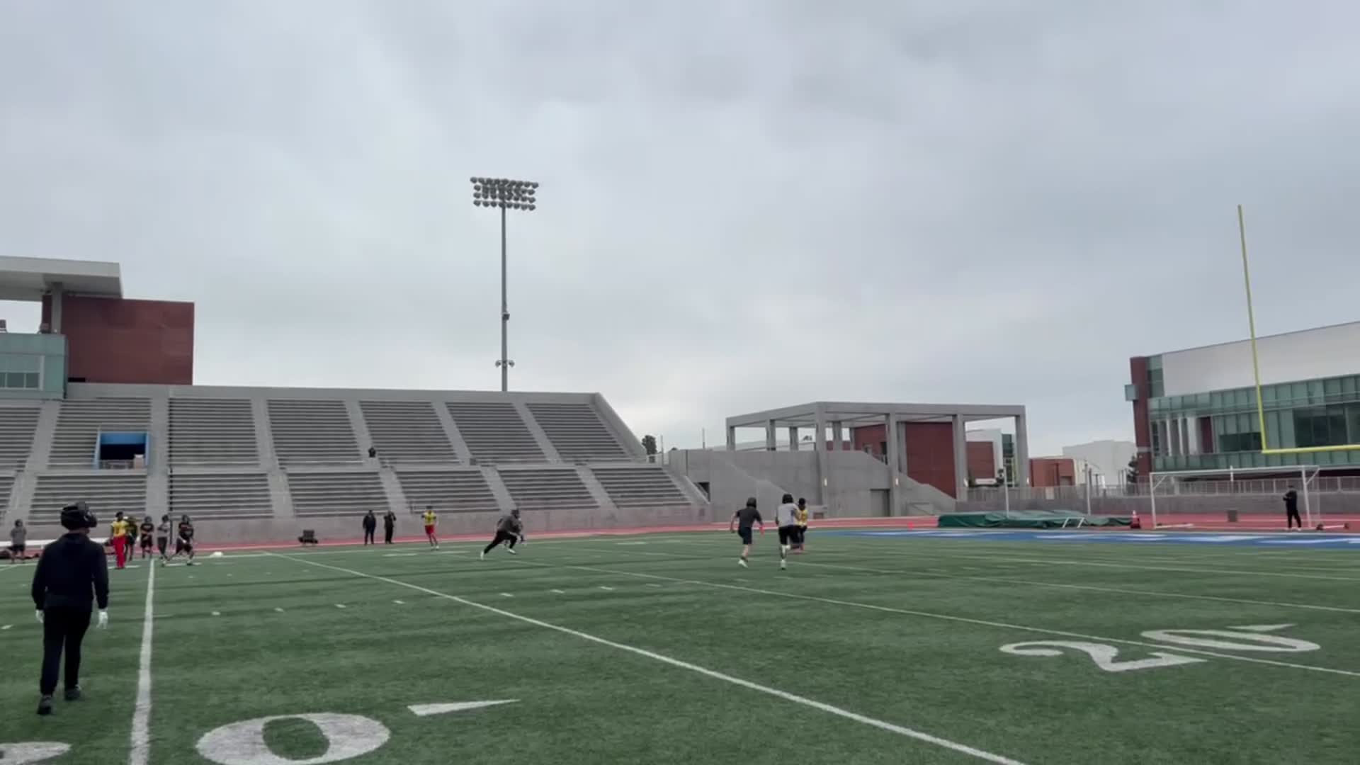 Marcus Bindi vs Peninsula 7 on 7.
