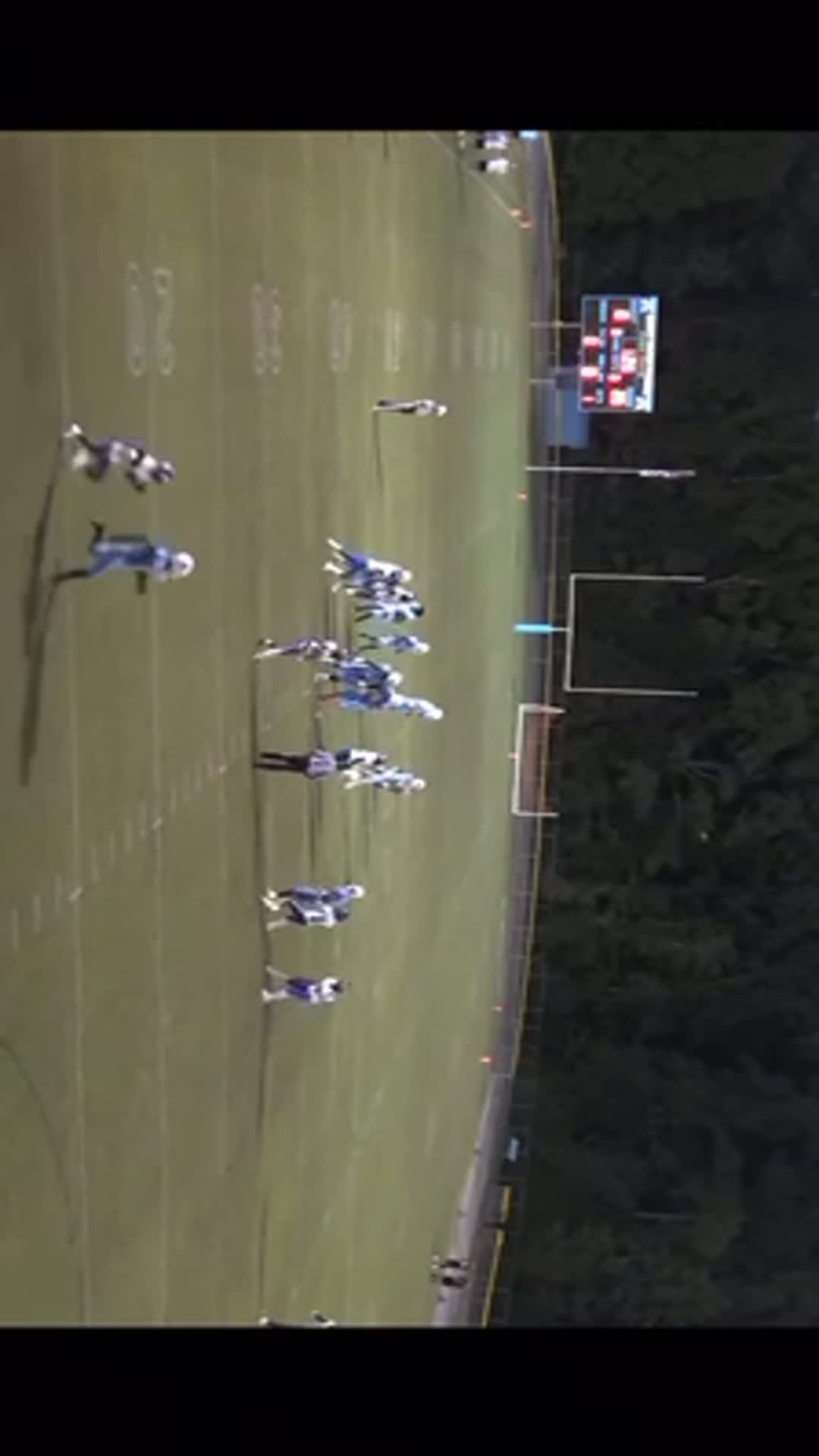 Touchdown against Hunt