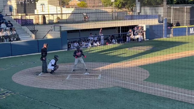 Base hit single down 3B line
