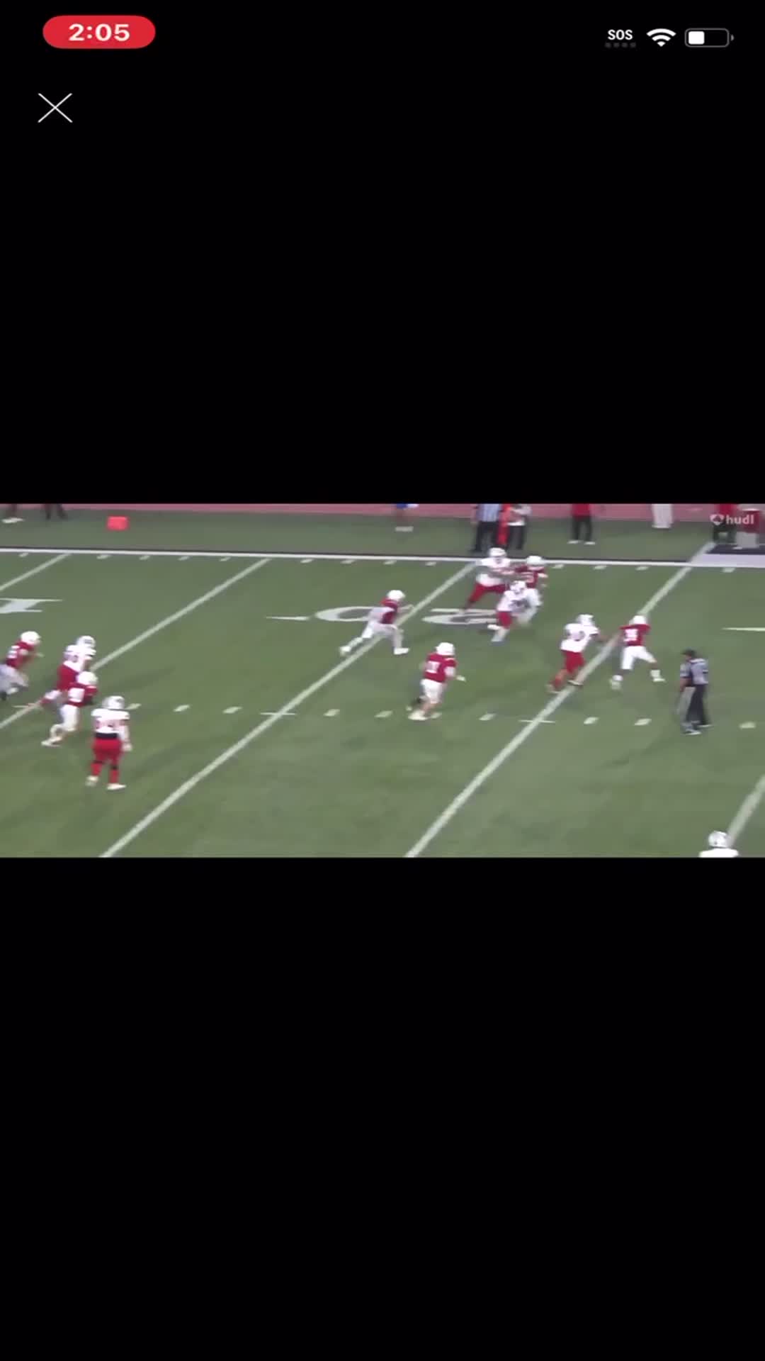 From hudl