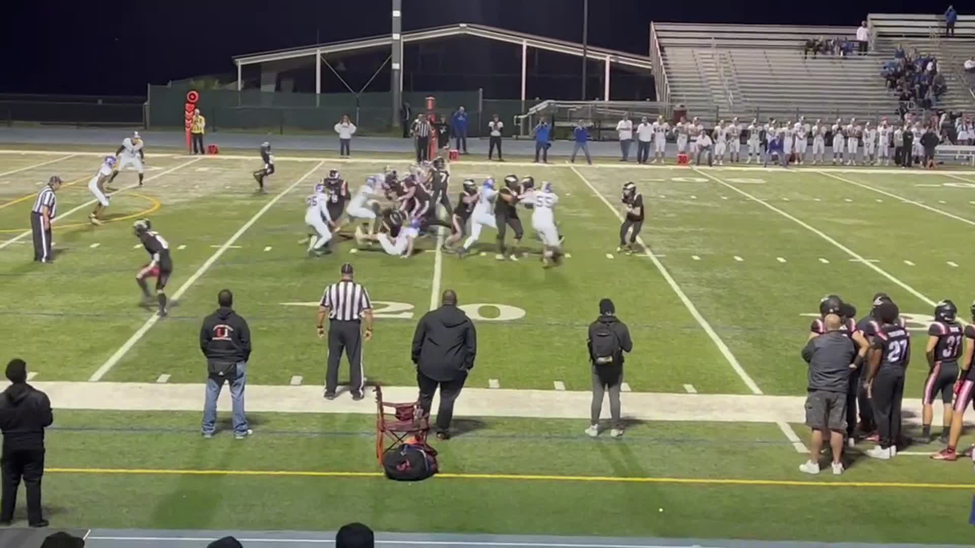 Recap: Justin Underwood, class of 2025 running back debut at Clayton Valley Charter vs Foothill & Monte Vista High School's 2023