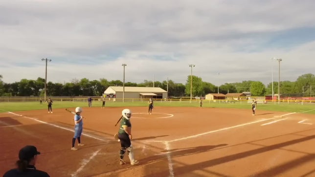 Picked off runner at 2nd.