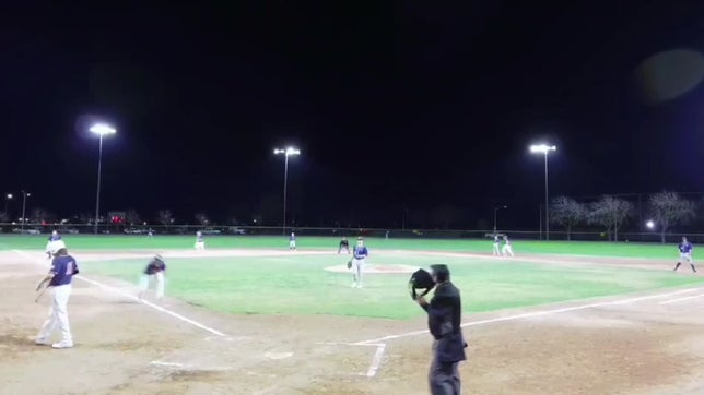Starn at the plate, Miller scores on passed ball