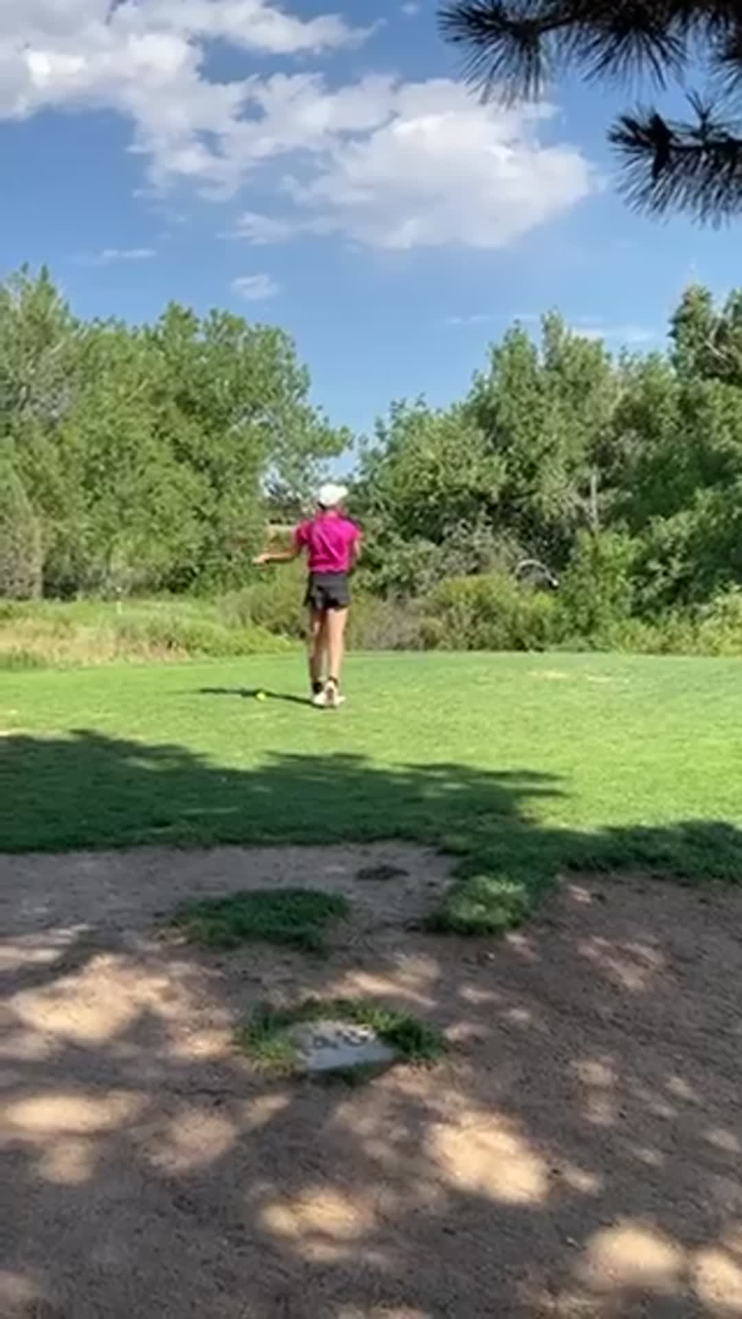 Golfing at south suburban golf course 7/9/23.