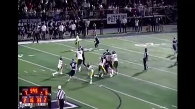 Good spin move to sack