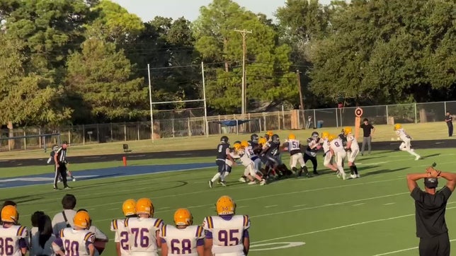 broken blitz tackle and scored