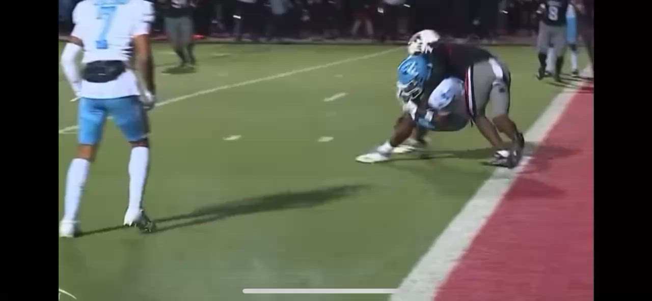 Michael Kennedy with this "Catch of the Year"