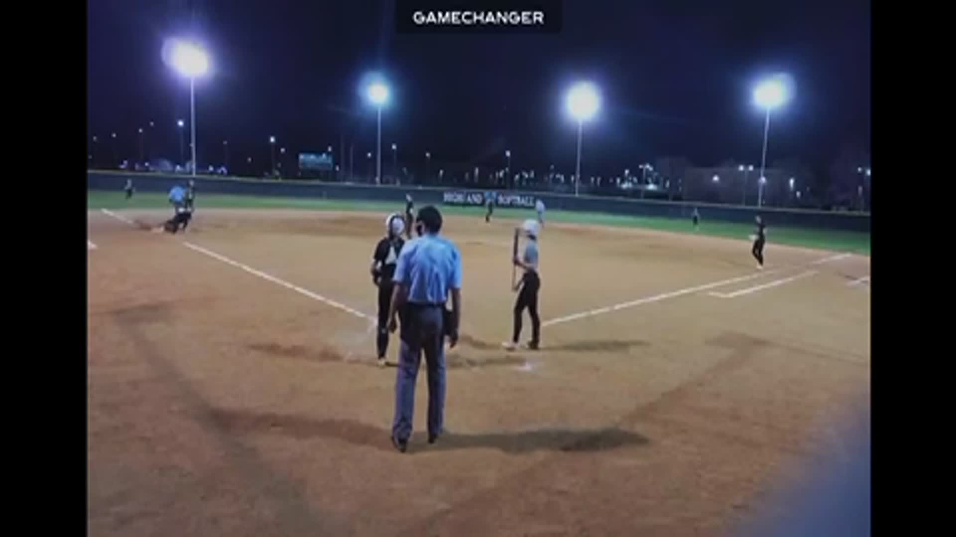 Peyton catching- Highland HS Scrimmage 2025