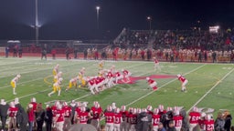 Yelm #23 Brayden Platt 9 yard carry in 3rd vs Mt Tahoma