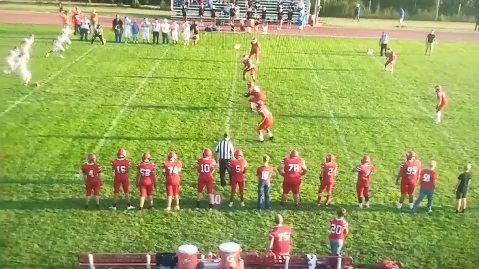 opening kickoff housed