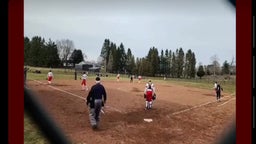Emylee Z hit to center