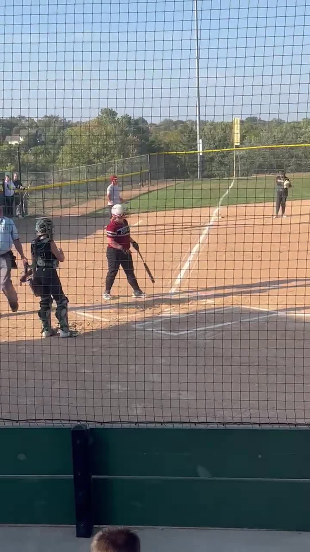 Jaina 6 pitch ab ending in a 2 run homer to left center