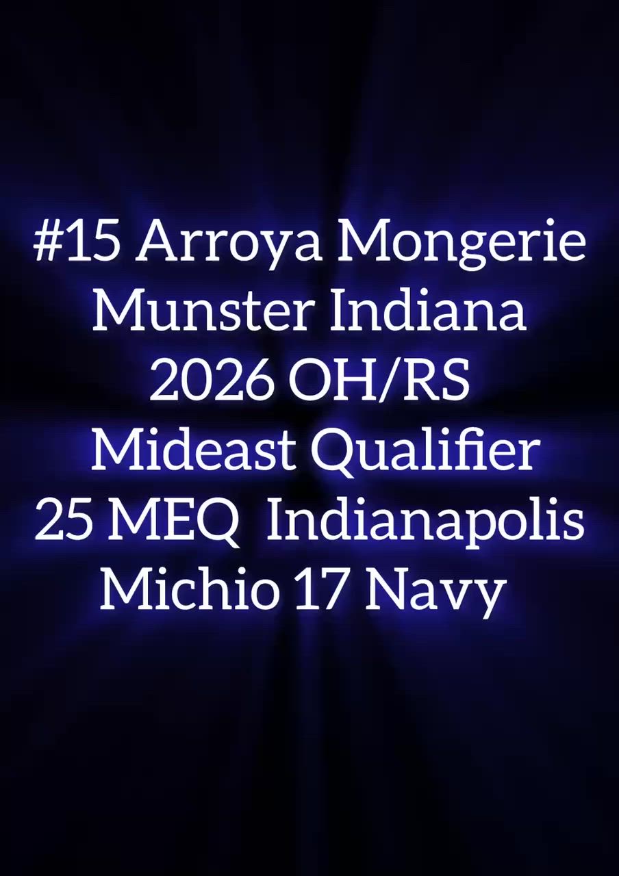 2025 MEQ in Indy club #15 Arroya Mongerie OH