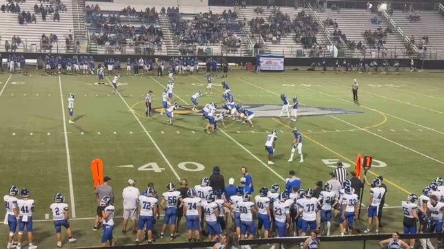 Kyren pope #18 interception vs Hubbard