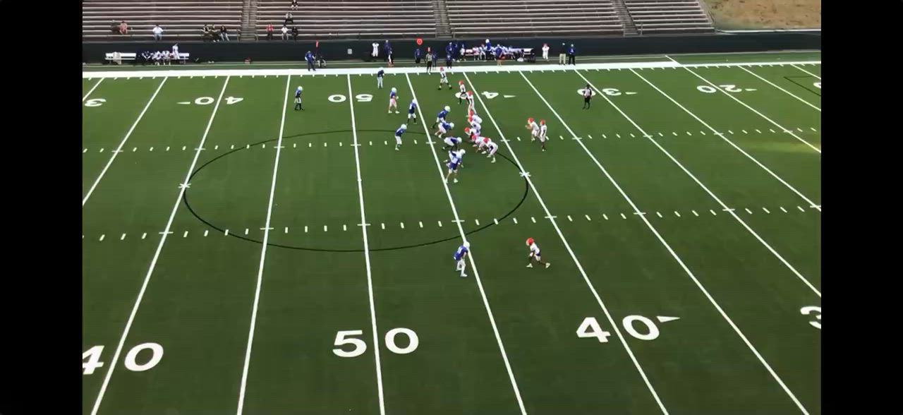 interception by #1 davion blunt