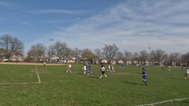 Captain Yoseline L. (Sr) scores early to put us ahead. Game ends 1-1