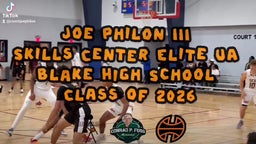 Joe Philon III
Skills Center Elite UA 2026
Blake High School
10th Grade
Class of 2026