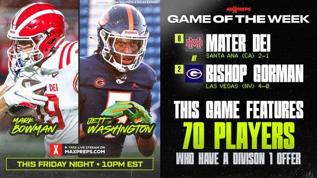 National showdown is highlighted by athletes headed to Georgia, Ohio State, Oregon and USC.