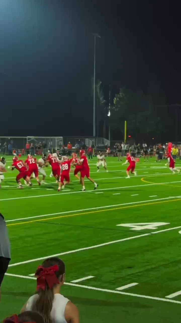 Maverick Gomez | #5 WR | Class of 2026 | Screen Pass Reception Sandpoint vs Post Falls