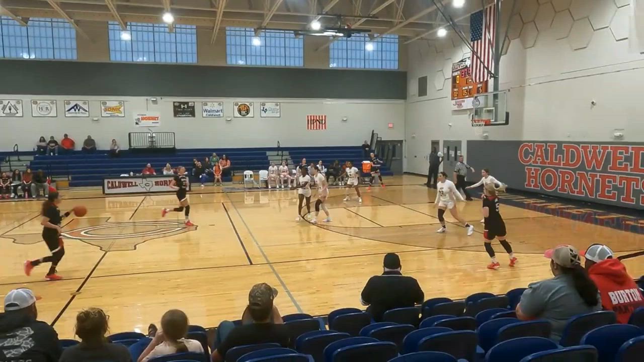 #12 KaelyBrown Sr - PF - Caldwell Highlight #1