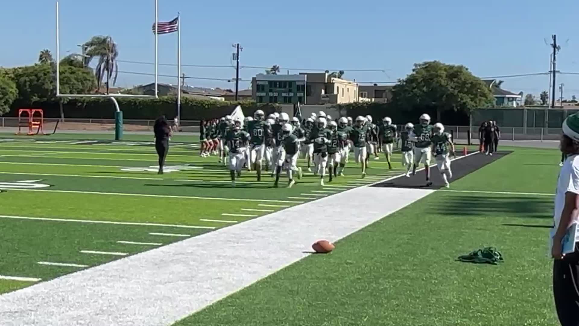 Freshman's first home game intro