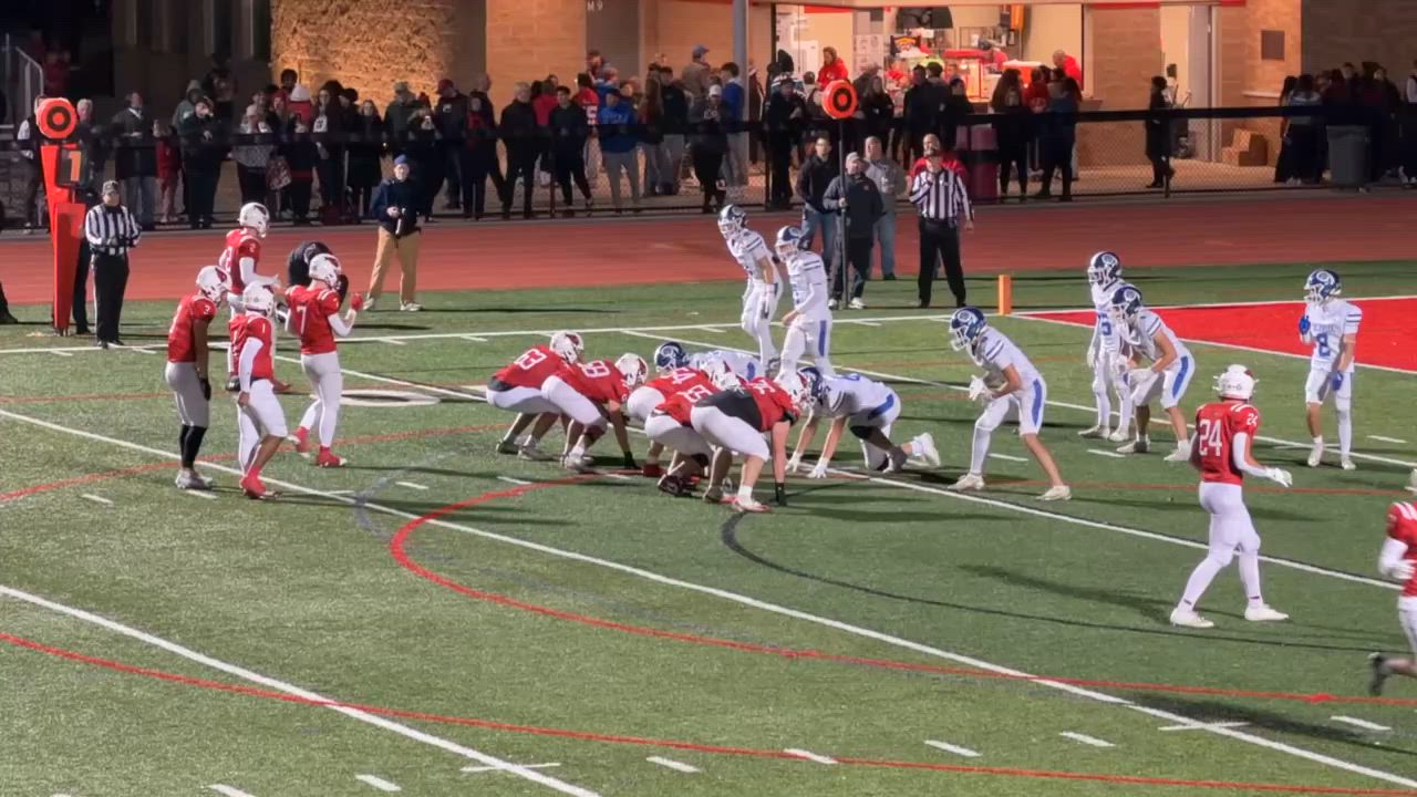 Bruno Vega TD pass vs Caldwell